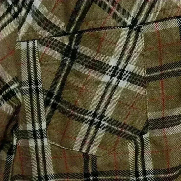 Vintage Classic Blues Wrangler Buttondown size L looks similar to Burberry Plaid - Picture 4 of 6